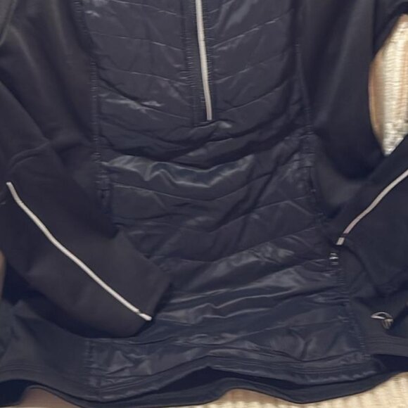 Champion Quilted Puffer Duo Dry Venture Warm Half Zip Pullover Size Large - Picture 6 of 11
